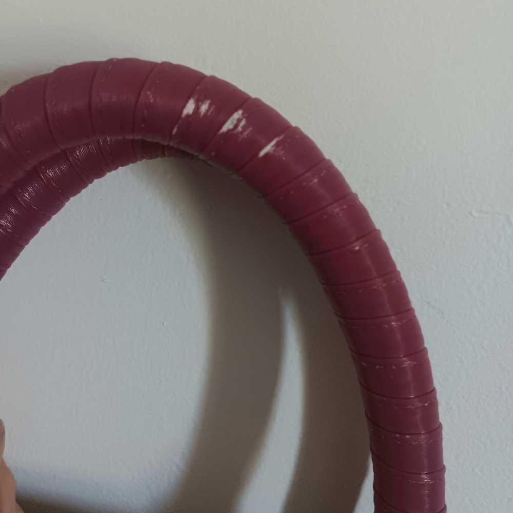 L.A.M.B. Burgundy Purse Shoulder Bag Very Roomy! - Picture 6 of 8